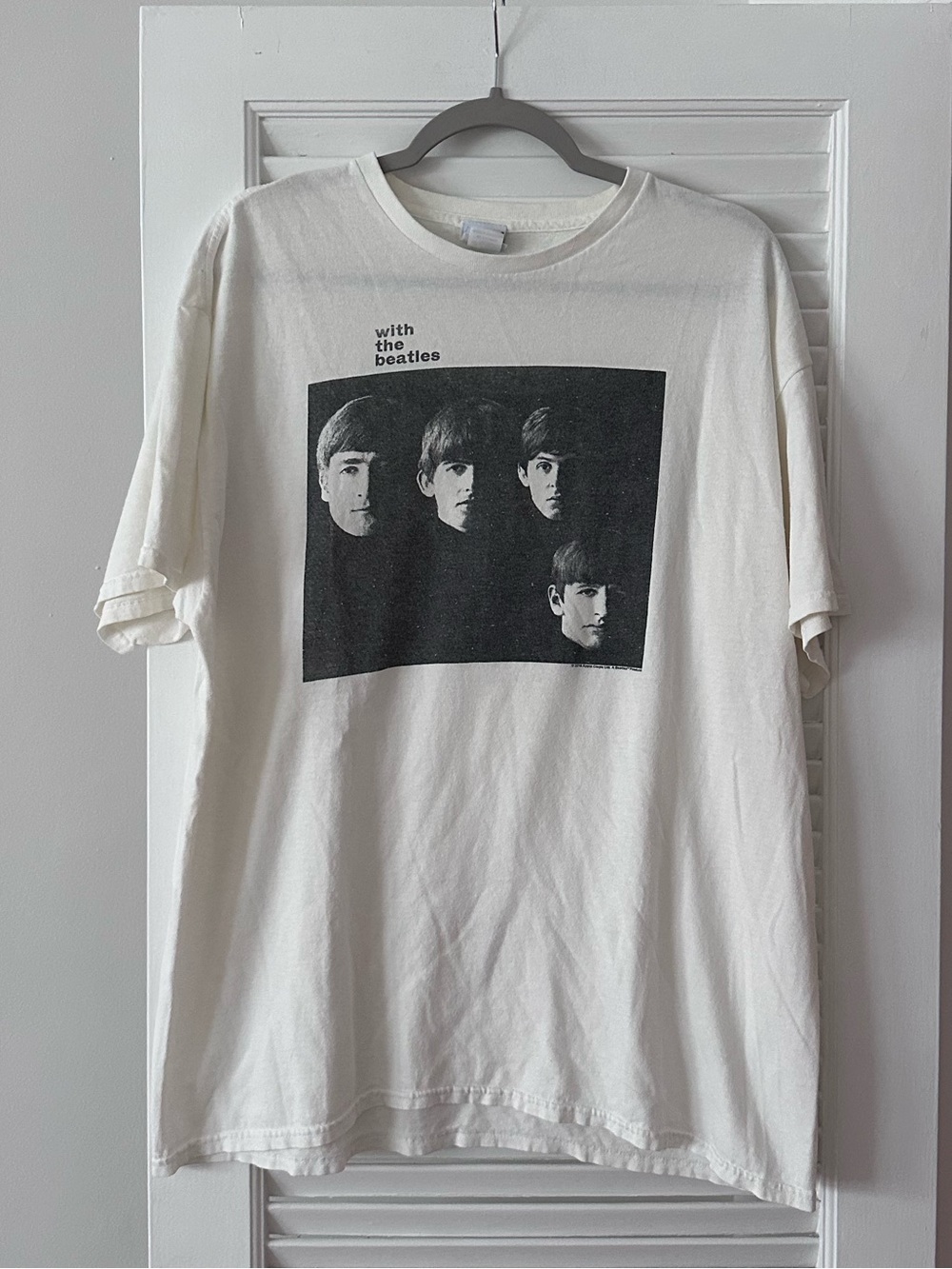 Junk Food Tees “With the Beatles” Graphic T-Shirt – Size Large